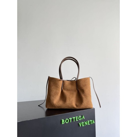 Knockoff Bottega Veneta Pinacoteca Reversible Tote Bag Brown Braided Burgundy Replica Clone