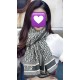 Knockoff Dior Oblique Cashmere Blend Scarf Navy Blue 65 x 185 Replica Clone