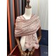 Knockoff Dior Oblique Cashmere Blend Scarf Pink 65 x 185 Replica Clone