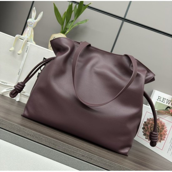 Knockoff Loewe Flamenco Gendi Nappa Large Handbag Red Replica Clone
