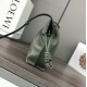Knockoff Loewe Flamenco Mini Handbag Green Nappa Replica Clone