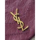 Knockoff YSL Saint Laurent Niki Small Shopping Bag Oiled and Waxed Cowhide Red Replica Clone