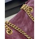 Knockoff YSL Saint Laurent Niki Small Shopping Bag Oiled and Waxed Cowhide Red Replica Clone