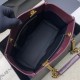 Knockoff YSL Saint Laurent Niki Small Shopping Bag Oiled and Waxed Cowhide Red Replica Clone