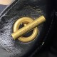 Replica YSL Saint Laurent Niki Small Shopping Bag Oiled and Waxed Cowhide Black Fake Cheap Knockoff YSL Saint Laurent Niki Small Shopping Bag Oiled and Waxed Cowhide Black Replica Clone