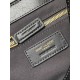 Replica YSL Saint Laurent Niki Small Shopping Bag Oiled and Waxed Cowhide Black Fake Cheap Knockoff YSL Saint Laurent Niki Small Shopping Bag Oiled and Waxed Cowhide Black Replica Clone