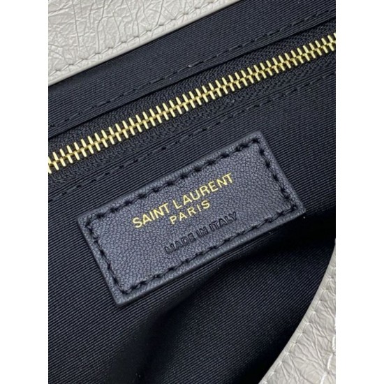Replica YSL Saint Laurent Niki small tote bag oiled and waxed cowhide beige Fake Cheap Knockoff YSL Saint Laurent Niki small tote bag oiled and waxed cowhide beige Replica Clone
