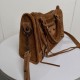 Knockoff Balenciaga Le City medium tote bag camel suede Replica Clone