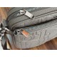Knockoff Dior Gravity Men's Dior Saddle Triple Pouch gray Replica Clone