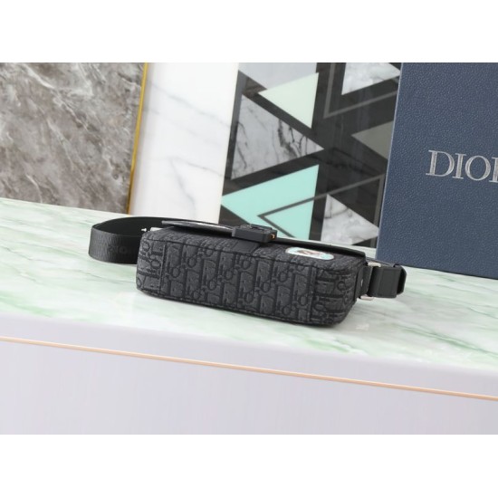 Knockoff Dior Saddle small shoulder bags with black flap Replica Clone
