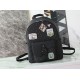 Knockoff Dior Saddle Zip Backpack Dior Oblique jacquard black Replica Clone
