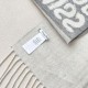 Knockoff Dior Miss Dior Graffiti reversible cashmere scarf gray/ivory 17 x 140 Replica Clone