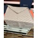 Knockoff Dior Oblique cashmere navy blue/écru fringed scarf 45 x 200 Pink Replica Clone