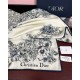 Knockoff Mitzah scarf multicolor silk and cashmere Dior D-Floral 140 x 140 01 Replica Clone
