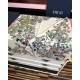 Knockoff Mitzah scarf multicolor silk and cashmere Dior D-Floral 140 x 140 02 Replica Clone