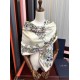 Knockoff Mitzah scarf multicolor silk and cashmere Dior D-Floral 140 x 140 02 Replica Clone