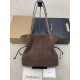 Replica YSL Saint Laurent Jamie 4.3 Pochon Shopping Suede Shoulder Bag Brown Knockoff Cheap AAAAA Replica YSL Saint Laurent Jamie 4.3 Pochon Shopping Suede Shoulder Bag Brown Fake Clone