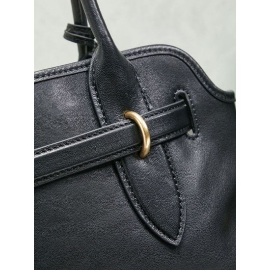 AAAAA Replica Miu Miu Adventure Nappa Leather 5BA292 Black Tote Fake Clone