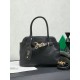 AAAAA Replica Miu Miu Adventure Nappa Leather 5BA292 Black Tote Fake Clone