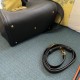 AAAAA Replica Valentino Garavani Alltime Medium Grained Calfskin Handbag Black Fake Clone