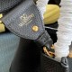 AAAAA Replica Valentino Garavani Alltime Medium Grained Calfskin Handbag Black Fake Clone