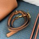AAAAA Replica Valentino Garavani Alltime Medium Grained Calfskin Handbag Brown Fake Clone