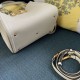 AAAAA Replica Valentino Garavani Alltime Medium Grained Calfskin Handbag Beige Fake Clone