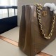 AAAAA Replica Valentino Garavani Laseine Small/Medium Tote Bag Brown Fake Clone