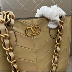 AAAAA Replica Valentino Garavani Laseine Small/Medium Tote Bag Fake Clone