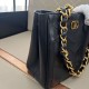 AAAAA Replica Valentino Garavani Laseine Small/Medium Tote Bag Black Fake Clone