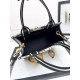 AAAAA Replica Dior Oblique Small/Medium Embroidered Animal Print Tote Bag White Fake Clone
