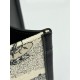 AAAAA Replica Dior Oblique Small/Medium Embroidered Animal Print Tote Bag White Fake Clone