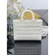 Replica Dior Large Lady Dior matte cannage handbag with flap white Knockoff Cheap AAAAA Replica Dior Large Lady Dior matte cannage handbag with flap white Fake Clone