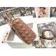 Replica Dior Large Lady Dior quilted lambskin cannage bag brown Knockoff Cheap AAAAA Replica Dior Large Lady Dior quilted lambskin cannage bag brown Fake Clone