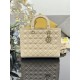 Replica Dior Lady Dior Large Quilted Lambskin Cannage Bag Beige Knockoff Cheap AAAAA Replica Dior Lady Dior Large Quilted Lambskin Cannage Bag Beige Fake Clone