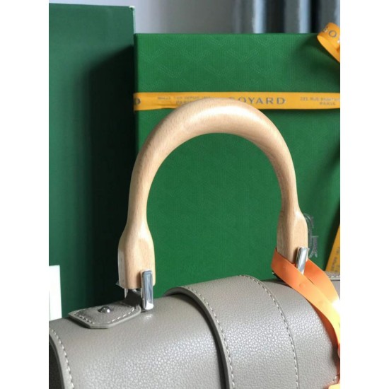 AAAAA Replica Goyard Saigon Structure Nano gray bag Fake Clone