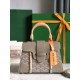AAAAA Replica Goyard Saigon Structure Nano gray bag Fake Clone