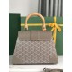 Replica Goyard Goyardine Saigon PM gray handbag Knockoff Cheap AAAAA Replica Goyard Goyardine Saigon PM gray handbag Fake Clone