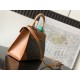 AAAAA Replica Goyard Saigon PM brown structured handbag Fake Clone