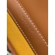 AAAAA Replica Goyard Saigon PM brown structured handbag Fake Clone