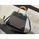 AAAAA Replica Goyard Saigon PM structured handbag Black Fake Clone
