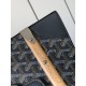 AAAAA Replica Goyard Saigon PM structured handbag Black Fake Clone