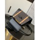 AAAAA Replica Goyard Saigon PM structured handbag Black Fake Clone