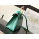 AAAAA Replica Goyard Saigon PM Green structured handbag Fake Clone