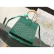 AAAAA Replica Goyard Saigon PM Green structured handbag Fake Clone