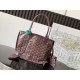 AAAAA Replica Goyard Anjou Saint Louis Mini Goyardine Canvas Calfskin Tote Bag Burgundy Fake Clone