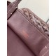 AAAAA Replica Goyard Anjou Saint Louis Mini Goyardine Canvas Calfskin Tote Bag Burgundy Fake Clone