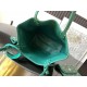 AAAAA Replica Goyard Anjou Saint Louis Mini Goyard canvas calfskin tote bag Green Fake Clone