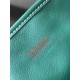 AAAAA Replica Goyard Anjou Saint Louis Mini Goyard canvas calfskin tote bag Green Fake Clone