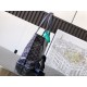 AAAAA Replica Goyard Anjou Saint Louis Mini Goyardine Canvas Calfskin Tote Bag Navy Fake Clone